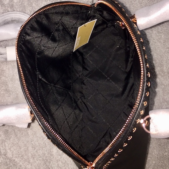 Michael Kors Black Emmy Satchel - Picture 5 of 7